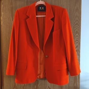 Cashmere Blazer ♥️Fire Red♥️Size L